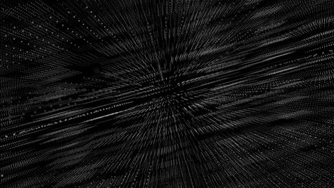 3d Point structure rotating background loop Video stock 94462345