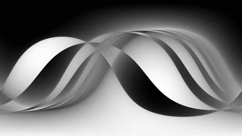 3d Prejected Wave Forms Low Frequency Smooth Stacked Layers Stock Footage 140907691