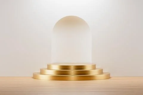 3d presentation pedestal Stock Illustration