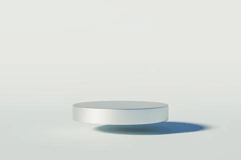 3d presentation pedestal over white background Stock Illustration