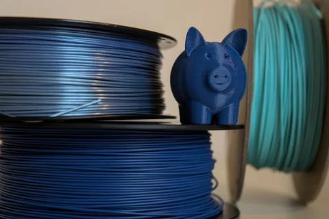 3D Print Pig Stockfoto's
