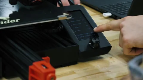 3D Print User Interface Stock Footage 273498170