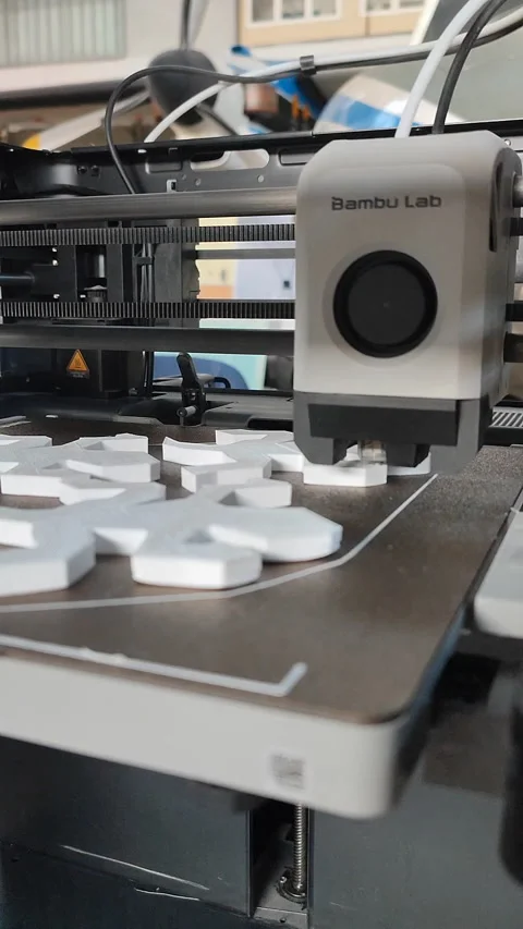 3D printer 3D printer printing process 3D printer printing object molten plastic Stock Footage 289929191