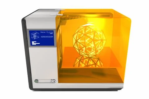 3d Printer 3D Render イラスト素材