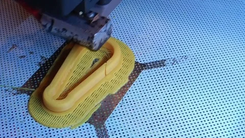 3D Printer 4 Stock Footage 119013011