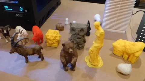 3D Printer 8 Stock Footage 119013010