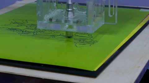 3D Printer In Action 库存影片 58676318