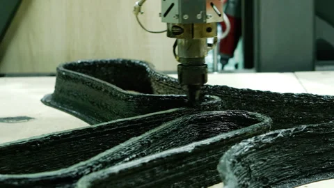 3D printer in action, time lapse. Stock Footage 244668270