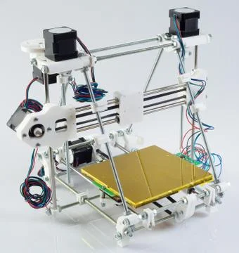 3d printer assembly Stock Photos