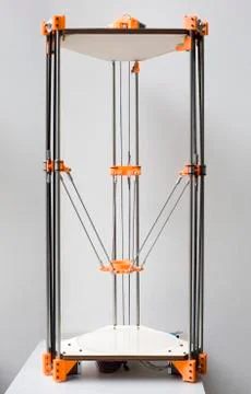 3d printer assembly Stock Photos