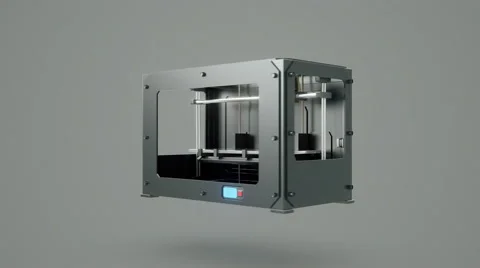 3d printer breaking Video stock 63892043
