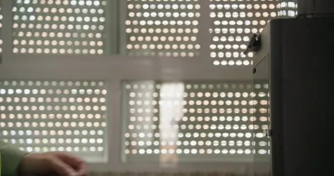 3D Printer Buildplate Cleaning Process Video stock 286831432