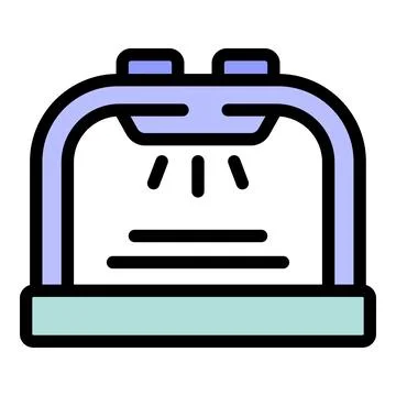 3d printer creating an object layer by layer using fdm technology イラスト素材