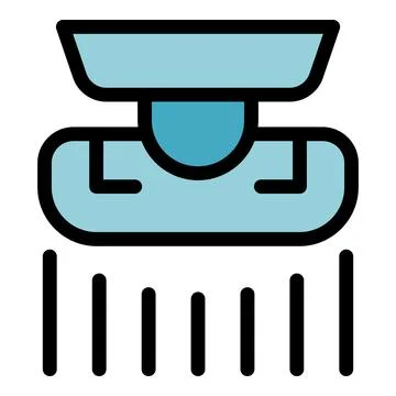 3d printer creating an object layer by layer fused deposition modeling Stock Illustration