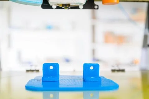 3d printer of the device during the processe. Foto stock