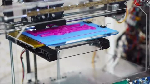 3D printer DIY prototype Stock Footage 76320571