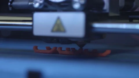 3D Printer ECU Extruder 4K Stock-Footage 40751521