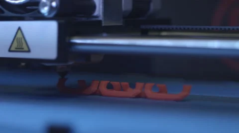 3D Printer ECU of Extruder Timelapse 4K Stock Footage 40751969