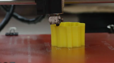 3D printer Stock Footage 37118752