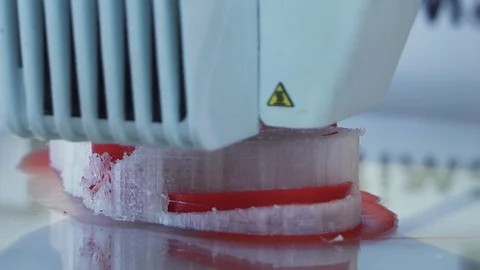 3D Printer Stock Footage 80466640