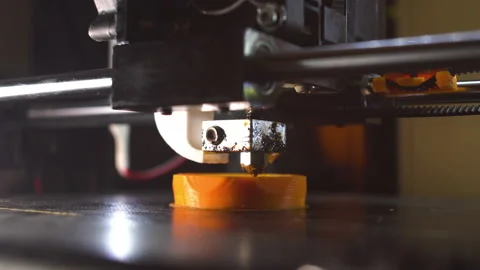 3D Printer Stock Footage 145427428