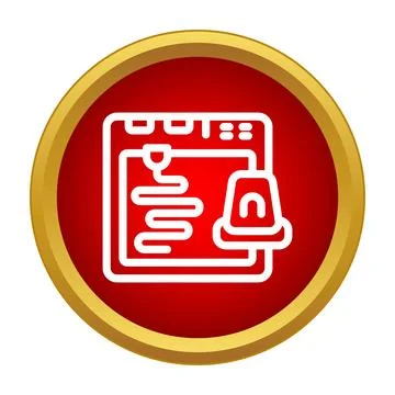3d printer icon for additive manufacturing technology イラスト素材