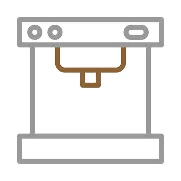3D printer icon. Concept of modern technology, innovation, and additive man.. Stock Illustration