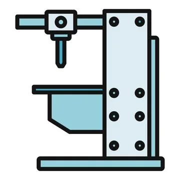 3d printer icon representing additive manufacturing technology イラスト素材