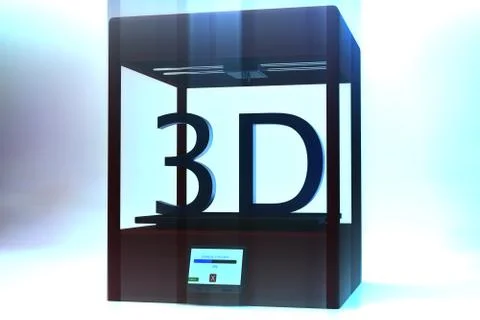 3D Printer  스톡 일러스트