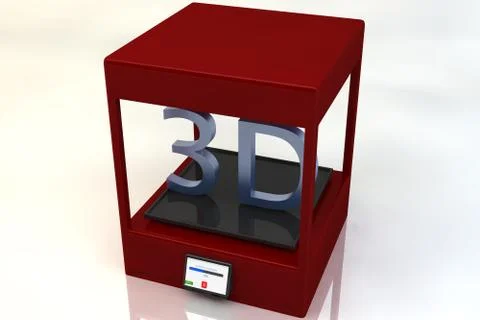 3D Printer  스톡 일러스트