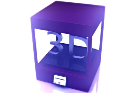 3D Printer  イラスト素材