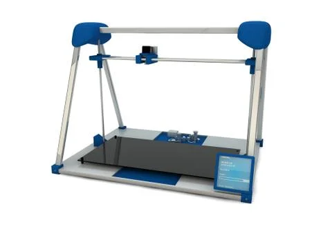 3d printer Stock Illustration