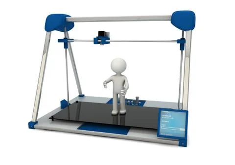 3d printer イラスト素材
