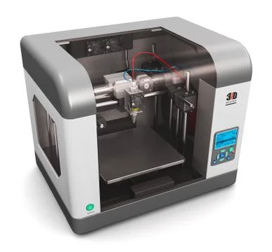 3D printer 库存插图