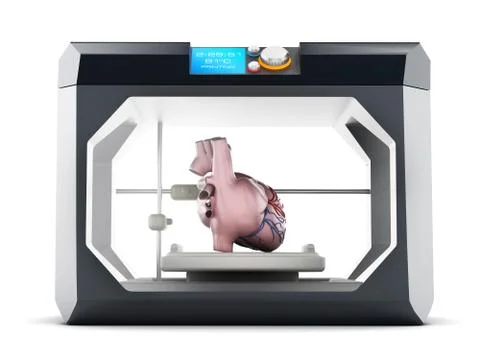 3D printer Stock Illustration