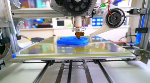 3D printer make mechanical part 動画素材 68722505