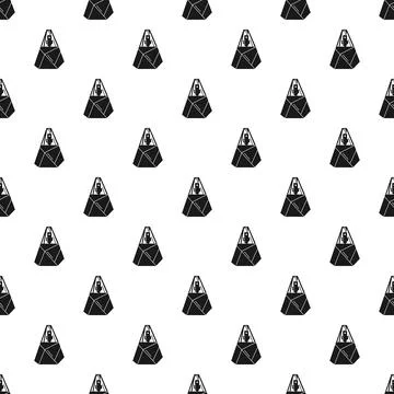 3d printer manufacturing advanced technology seamless pattern Stock Illustration