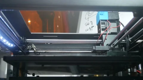 3d printer mechanisms 動画素材 89575761