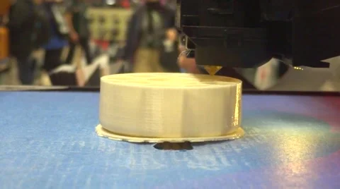 3d printer model Stock-Footage 51843370