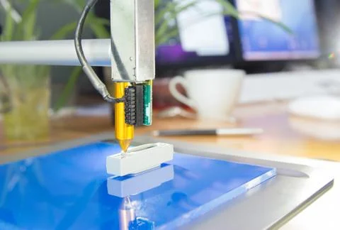 3D Printer Office Stock Photos