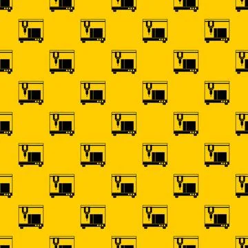 3D printer pattern Stock Illustration