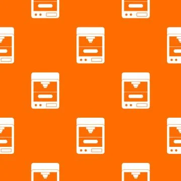 3D printer pattern seamless Stock Illustration