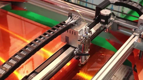 3d printer printing Stock Footage 58769477