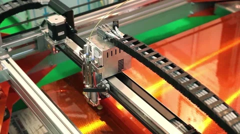3d printer printing Stock Footage 69058519