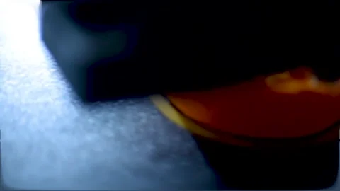 3d printer printing an object on the tray with filament Stock Footage 329625015