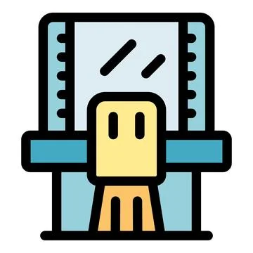 3d printer printing a prototype using modern technology Stock Illustration