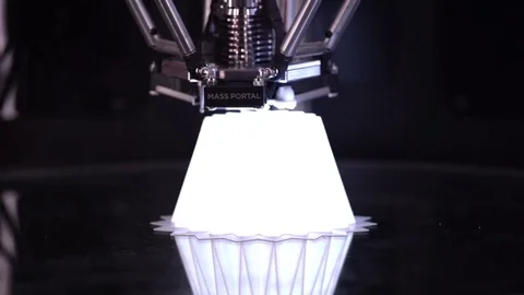 3d printer printing technology Stock Footage 83320907