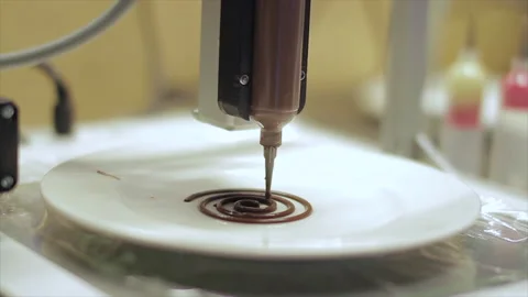 3D printer printing timelapse close up Stock Footage 167256957