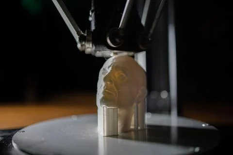 3D printer set in the apartment Stock Photos