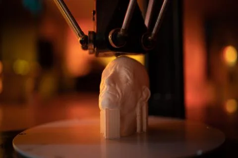 3D printer set in the apartment Foto stock